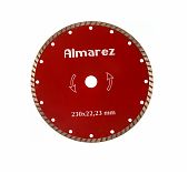 Диск алмазный Almarez Турбо 230х2.0х22.2 мм 301230
