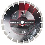 Диск алмазный DIAM STD асфальт, свежий бетон, абразивы 350х3.2х25.4 мм, 000735