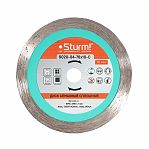 Диск алмазный Sturm 9020-04-76х10-C, сплошной, 76х1х10 мм, по плитке, мрамору, керамограниту, сухой и мокрый рез