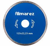 Диск алмазный Almarez 125х1.2х22.2 мм керамика 302125