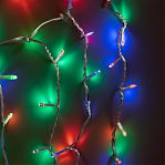 Гирлянда светодиодная Uniel ULD-B3010-200-DTA MULTI , IP20, бахрома, Разноцветная UL-00002270, 3 м