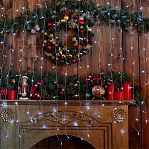 Гирлянда светодиодная Uniel ULD-C1515-160-DTA WHITE, IP20, занавес, Нейтральный свет  06738, 1.5 м