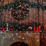 Гирлянда светодиодная UNIEL ULD-C1515-160-DTA WHITE занавес 1.5х1.5 м, IP20, нейтральный белый 1.5 м