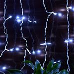 Гирлянда светодиодная UNIEL ULD-C1515-160-DTA WHITE занавес 1.5х1.5 м, IP20, нейтральный белый 1.5 м