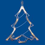 Фигура светодиодная Елочка подвесная UNIEL ULD-H1620-010 теплый белый свет