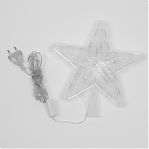 Фигура светодиодная Звезда Uniel ULD-H2222-030/DTA MULTI STAR-1, Разноцветная UL-00005492, высота 24 см