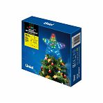 Фигура светодиодная Звезда Uniel ULD-H2222-030/DTA MULTI STAR-1, Разноцветная UL-00005492, высота 24 см