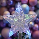 Фигура светодиодная Звезда Uniel ULD-H1516-010, Разноцветная UL-00005491, высота 18 см