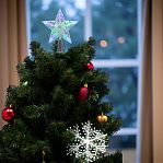 Фигура светодиодная Звезда Uniel ULD-H1516-010, Разноцветная UL-00005491, высота 18 см