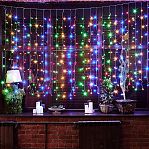 Гирлянда светодиодная Uniel ULD-C3020-240/STK MULTI, занавес, Разноцветный UL-00007212, 3х2 м