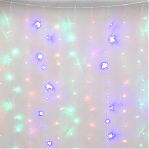 Гирлянда светодиодная Uniel ULD-C3020-240/STK MULTI, занавес, Разноцветный UL-00007212, 3х2 м