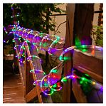 Гирлянда уличная UNIEL ULD-D50-8M/C08 MULTI, IP44, дюралайт мультиколор, UL-00008571, 8 м