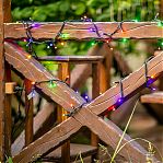 Гирлянда светодиодная Uniel ULD-S1000-120/TBK MULTI, нить, Разноцветная UL-00003943, 10 м