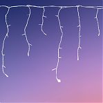 Гирлянда светодиодная SnehaA-056R WT FLASH, IP44, бахрома, Нейтральный свет, 5 м