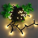 Гирлянда светодиодная Sneha A-026A WW, IP54, нить, Теплый свет, 10 м