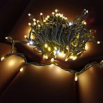 Гирлянда светодиодная Sneha A-026A WW, IP54, нить, Теплый свет, 10 м