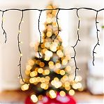 Гирлянда светодиодная Sneha A-056AR WW, IP44, бахрома, Теплый свет, 5 м