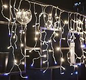 Гирлянда светодиодная Uniel ULD-B25006-440-TTK WARMWHITE-WHITE  UL-00010938, IP44, бахрома, Теплый свет, 25 м