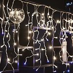 Гирлянда светодиодная Uniel ULD-B25006-440-TTK WARMWHITE-WHITE  UL-00010938, IP44, бахрома, Теплый свет, 25 м