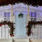 Гирлянда светодиодная Uniel ULD-B25006-440/TTK blue-white UL-00010939, бахрома, Синий-Белый, 25 м