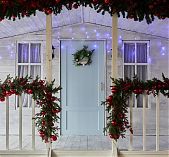 Гирлянда светодиодная Uniel ULD-B25006-440/TTK blue-white UL-00010939, бахрома, Синий-Белый, 25 м