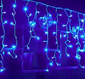 Гирлянда светодиодная Uniel ULD-B12006-195/TTK Blue, IP44, бахрома, Синий свет UL-00010882, 12 м