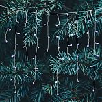 Гирлянда светодиодная Uniel ULD-B12006-195/TTK Blue, IP44, бахрома, Синий свет UL-00010882, 12 м