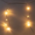 Гирлянда светодиодная Uniel ULD-B12006-195/TTK Warm White UL-00010878, IP44, бахрома, Теплый свет, 12 м
