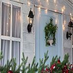 Гирлянда светодиодная Uniel ULD-B12006-195/TTK Warm White UL-00010878, IP44, бахрома, Теплый свет, 12 м