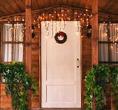 Гирлянда светодиодная Uniel ULD-B3010-200/TBK Warm white UL-00003934, бахрома, Теплый белый, 3 м