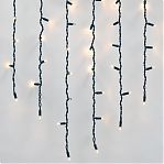 Гирлянда светодиодная Uniel ULD-B3010-200/TBK Warm white UL-00003934, бахрома, Теплый белый, 3 м