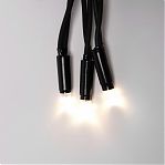 Гирлянда светодиодная Uniel ULD-B3010-200/TBK Warm white UL-00003934, бахрома, Теплый белый, 3 м