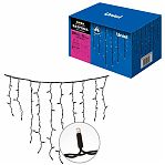 Гирлянда светодиодная Uniel ULD-B3010-200/TBK Warm white UL-00003934, бахрома, Теплый белый, 3 м