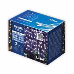 Гирлянда светодиодная Uniel ULD-C3030/DTA занавес 3х3 м, IP20, теплый белый, 3 м