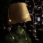 Гирлянда светодиодная Uniel ULD-C3020-160/DTA WARM WHITE, IP20, занавес, Теплый свет  UL-00010914, 3 м