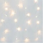 Гирлянда светодиодная Uniel ULD-C3020-160/DTA WARM WHITE, IP20, занавес, Теплый свет  UL-00010914, 3 м