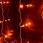 Гирлянда светодиодная Uniel ULD-C3020-160/DTA AMBER , IP20, занавес, Янтарный свет UL-00012095, 3 м