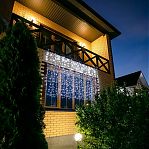 Гирлянда светодиодная Uniel ULD-C3020-384/DTA/RC UL-00008562, занавес, Нейтральный свет, пульт ДУ, 3х2 м