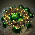 Гирлянда светодиодная Uniel ULD-S1000-100/DGA WARM WHITE IP20, нить, Теплый свет,  UL-00008407, 10 м