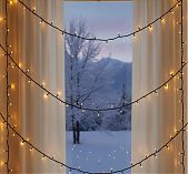 Гирлянда светодиодная Uniel ULD-S10000-1000/DGA WARM WHITE IP20 нить, Теплый свет UL-00009933, 100 м