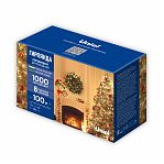 Гирлянда светодиодная Uniel ULD-S10000-1000/DGA WARM WHITE IP20 нить, Теплый свет UL-00009933, 100 м