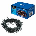 Гирлянда светодиодная Uniel ULD-S3000-300/DGA WARM WHITE IP20, нить, Теплый свет, UL-00007312, 30 м