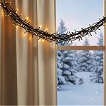 Гирлянда светодиодная Uniel ULD-S5000-500/DGA WARM WHITE IP20 нить, Теплый свет UL-00009930, 50 м