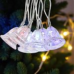Гирлянда светодиодная Uniel ULD-S0280-020/DTA RGB IP20 BELLS, Колокольчики, Разноцветная,  07919, 2.8 м