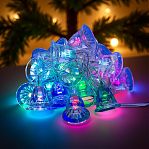 Гирлянда светодиодная Uniel ULD-S0280-020/DTA RGB IP20 BELLS, Колокольчики, Разноцветная,  07919, 2.8 м