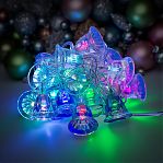 Гирлянда светодиодная Uniel ULD-S0280-020/DTA RGB IP20 BELLS, Колокольчики, Разноцветная,  07919, 2.8 м