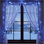 Гирлянда светодиодная Uniel ULD-S1000-120/TBK BLUE IP67 нить, Синий свет UL-00003942, 10 м