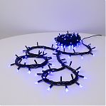 Гирлянда светодиодная Uniel ULD-S1000-120/TBK BLUE IP67 нить, Синий свет UL-00003942, 10 м