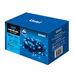 Гирлянда светодиодная Uniel ULD-S1000-120/TBK BLUE IP67 нить, Синий свет UL-00003942, 10 м