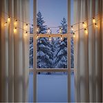 Гирлянда светодиодная Uniel UDL-K110 40/E27/10M UL-00011809, IP65, Белт-лайт, без ламп, 10 м